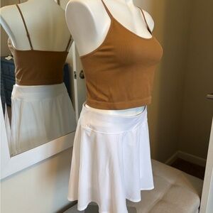 Elegant White Women's Skirt